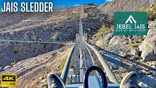 Jais Sledder Opening Day New UAE attraction  Thrilling Mountain Ride Adventure in Ras Al Khaimah [upl. by Zed]