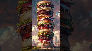 Hamburger Cheeseburger Big Mac Whopper funny ai aiart chatgpt drole comedie [upl. by Ngo326]