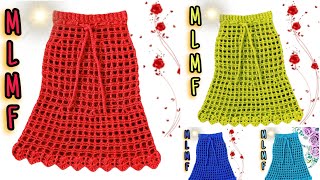 ¡¡FABULOSAS Faldas a CROCHET BEACH SKIRT 👉 Obten el PATRÓN GRATIS HOY 😱 [upl. by Durst616]