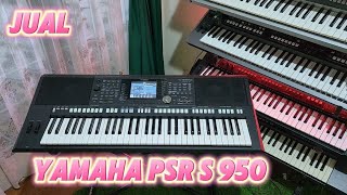 Jual  Super mulus  Keyboard Yamaha Psr S 950  Bisa tukar tambah keyboard bekas [upl. by Hennessy480]