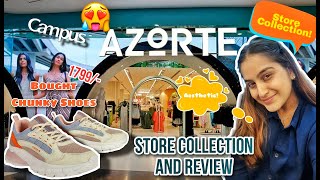 Akele mai chali ghoomne  AZORTE Collection Review  Bought NEW CAMPUS CHUNKY SHOES amp Outryt Jeans [upl. by Micky]