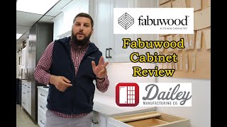 Fabuwood Stock Cabinets Review  Partial vs Full Overlay  Dailey Manufacturing [upl. by Reiko]