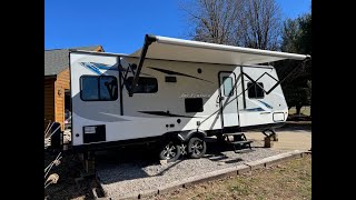 2017 Jayco Jay Feather 23RLSW Travel Trailer WalkAround Video [upl. by Aela]