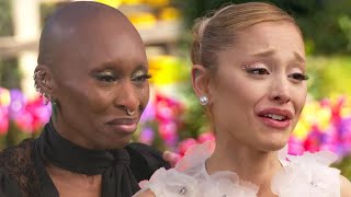 Ariana Grande and Cynthia Erivo get Emotional over Wicked Wicked Interview [upl. by Aicram]