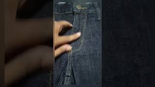 Wrangler denim jeans review and unboxing wrangler denimjeans darkbluejeans blackjeans myntra [upl. by Rosenblum]