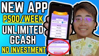 EARN FREE 500WEEK EARN FREE P500 GCASH LEGIT APP 2024 LEGIT EARNING APPLICATION SA GCASH PAYOUT NA [upl. by Cy]