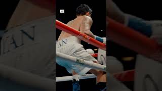 Ryan Garcia Taking Down Devin Haney in Round 11 [upl. by Hnahc]