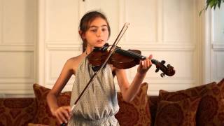 Gopak Violin ABRSM Grade 1 Amelia MK July 2013 [upl. by Lansing492]