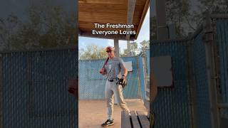 The Freshman Everyone Loves 🤣 baseball comedy freshman [upl. by Garner]