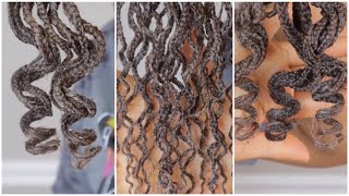 3 Ways To Curl The Ends Of Your Braids [upl. by Rednaeel]