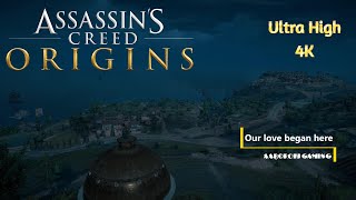 Our love began here  Assassins Creed Origins PC 4K [upl. by Tarr]