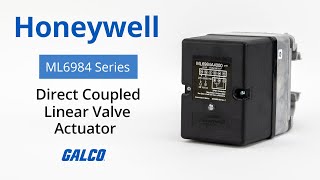 Honeywells ML6984 Series Direct Coupled Linear Valve Actuators [upl. by Ocsic298]