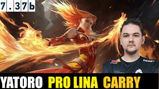 🤯YATORO LINA HC 737B DOTA 2 HIGHEST MMR MATCHdota2 dota2gameplay yatorodota2 yatoro [upl. by Adelpho]