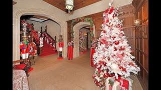 Skylands Manor 2022 Holiday Open House  Decorations [upl. by Reg]