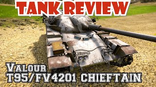 Valour T95FV4201 Chieftain Tank Review  World of Tanks Valor Console PS4 XBOX [upl. by Garin605]