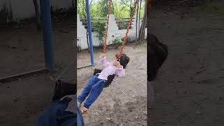 Dono behne jhula jhulte hue mdda park  yt shorts  tukku aayu life [upl. by Rolyab]