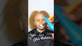 A DETAILED SKIN PREP TECHNIQUE FOR ALL SKIN TYPE❤️ albino skinprep makeuptransformation short [upl. by Delora]