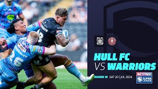 Highlights  Hull FC v Wigan Warriors  2024 Betfred Super League Round 18 [upl. by Blakelee217]