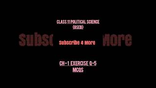 Class 11Political scienceGSEBBe educate shorts gseb science class11 viralshorts trending [upl. by Hessler574]