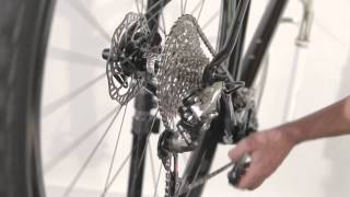 Installing amp adjusting the rear derailleur [upl. by Gilly]