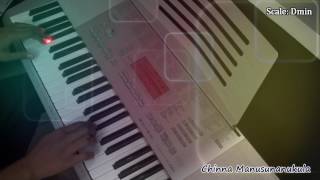 Chinna Manushanukulla Keyboard  Piano Instrumental  Gersson Edinbaro [upl. by Zacks548]