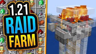 121 RAID FARM Tutorial ✨ Minecraft 121 ✨ ErikOnHisPeriod [upl. by Wicks97]