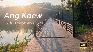 4K Ang Kaew Chiang Mai University  Walking Tour [upl. by Hernandez]