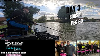 Day 3 Final Day Bag Up Tv Rodmasters Bonsai Peg 60 Lindholme Lakes [upl. by Jarv]