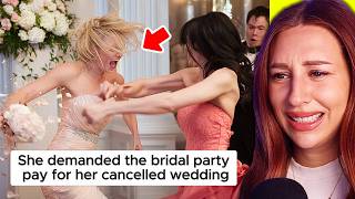 Bridezillas ruining their weddings in 10 seconds or less  REACTION [upl. by Iel]