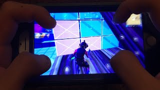 4 Finger Claw Handcam HUD amp Settings  Fortnite Mobile [upl. by Killarney]