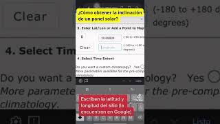 ¿Qué inclinación debe de tener un panel solar ¿De dónde lo obtengo fácil  paneles solares [upl. by Reffinej]