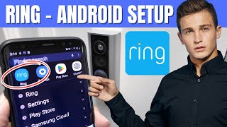 How to Setup Ring DoorBell Camera on Android STEP BY STEP [upl. by Aicad108]