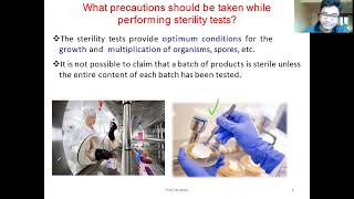 Pharmaceutical quality control Sterility test [upl. by Airitak880]