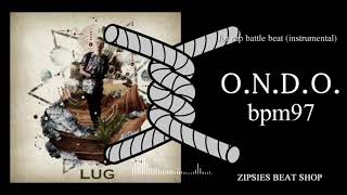 MCバトル用 音抜き オリジナルビート【8小節4本】zipsies ”LUG  ONDO” BPM97 [upl. by Norej]