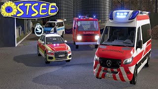 LS22  Rettungswache Hermsdorf Erster Einsatzalarm 🚑 [upl. by Keelby]