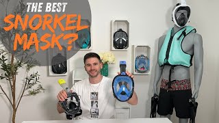 Best Full Face Snorkel Mask 2024 Review Test  Khroom Pro VS High Price Snorkel Mask [upl. by Neel235]