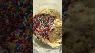 FUNFETTI CRINKLE COOKIES cookies crinkle funfetticake [upl. by Kulda]