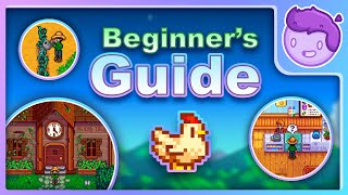 Stardew Valley Beginners Guide first year tips and tricks [upl. by Campy]