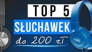 Słuchawki nauszne do 200 ZŁ 🎧 RANKING  Kwiecień 2018 [upl. by Reynolds]