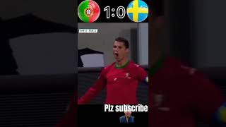 full video Portugal vs Sweden 32 goalsronaldol goodgame football shartvedio [upl. by Sommer]