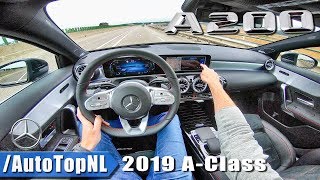 Mercedes Benz A Class 2019 AMG Line  POV Test Drive by AutoTopNL [upl. by Eltotsira447]