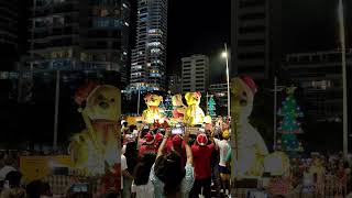 Resúmen del desfile de Navidad en la Cinta Costera en la Ciudad Panamá 🇵🇦 [upl. by Raynold]