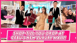 SHOPTILLYOUDROP A ONEDAY CASUAL SHOPPING TRIP TO CEBUS NEW LUXURY SPOT  Small Laude [upl. by Atiral]