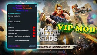 Metal Slug Awakening EN  VN  Global MOD Menu APK  Damage Defense God Mode Ammo Skills amp CD [upl. by Asina]