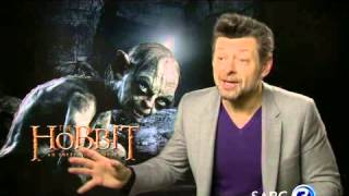 Andy Serkis on the technological advancements used in filming The Hobbit [upl. by Alvina]