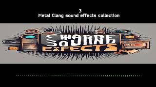 Metal Clang sound effects collection [upl. by Autry]