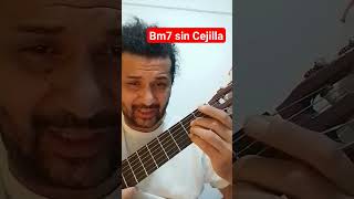 Bm7 sin Cejilla clasesonlineguitar  guitarraguitarspanich [upl. by Yate]