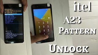 itel A23A22Pro Hard Reset Pattern and Password Unlock [upl. by Olfe]