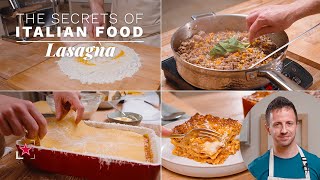 How to Make Real Italian Lasagna – The Secrets of Italian Food [upl. by Hackney]