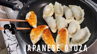 How to make Japanese Gyoza  Japanese Recipe [upl. by Gnuhp]